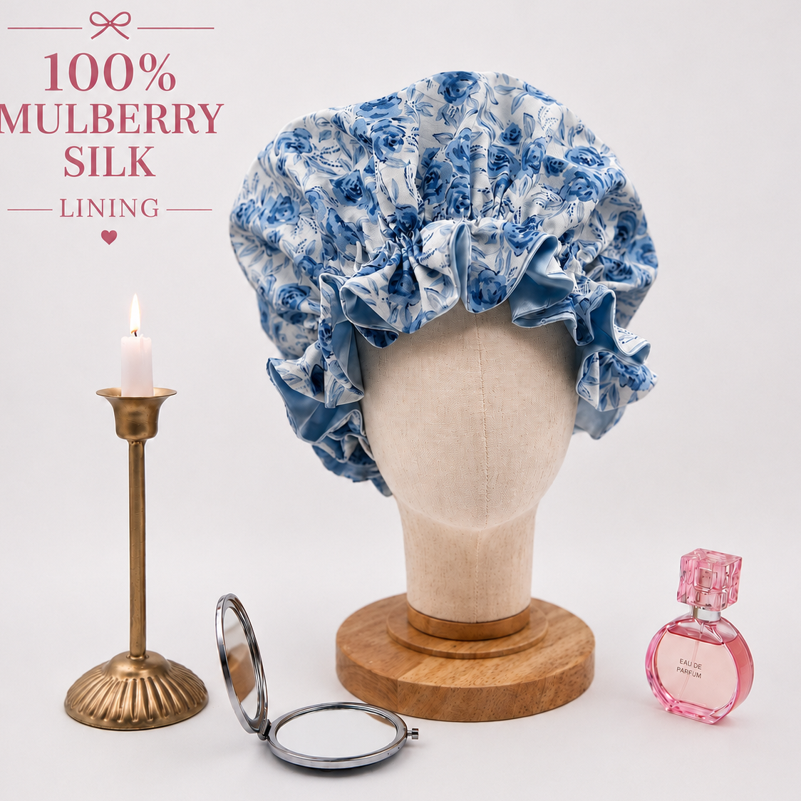 Royal dream Bonnet 100% Silk
Lining