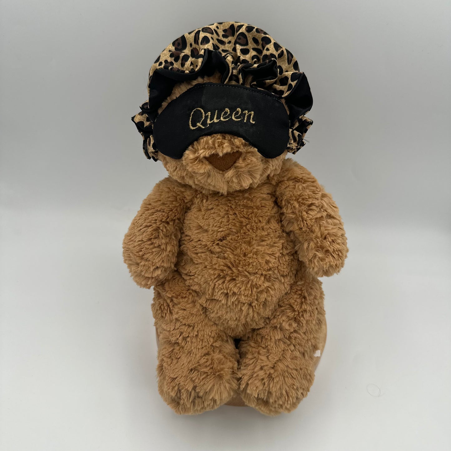 Leopard Glamour Mini Bonnet